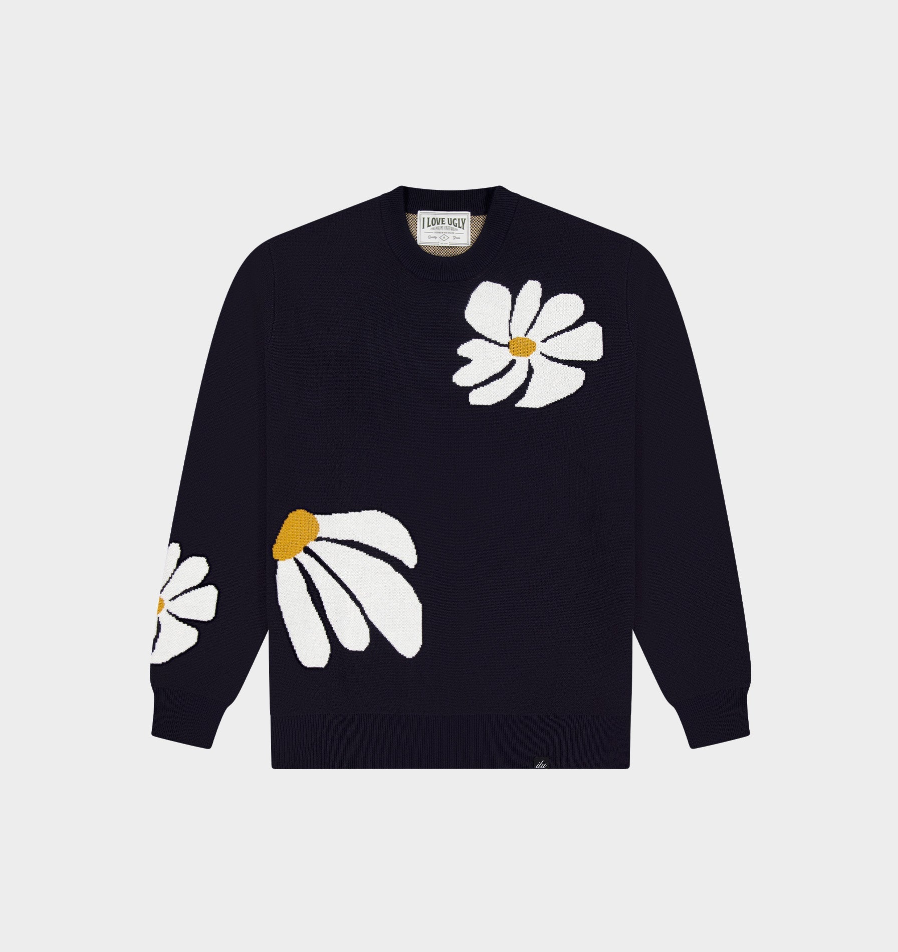 Daisy Mid Weight Sweater - Navy