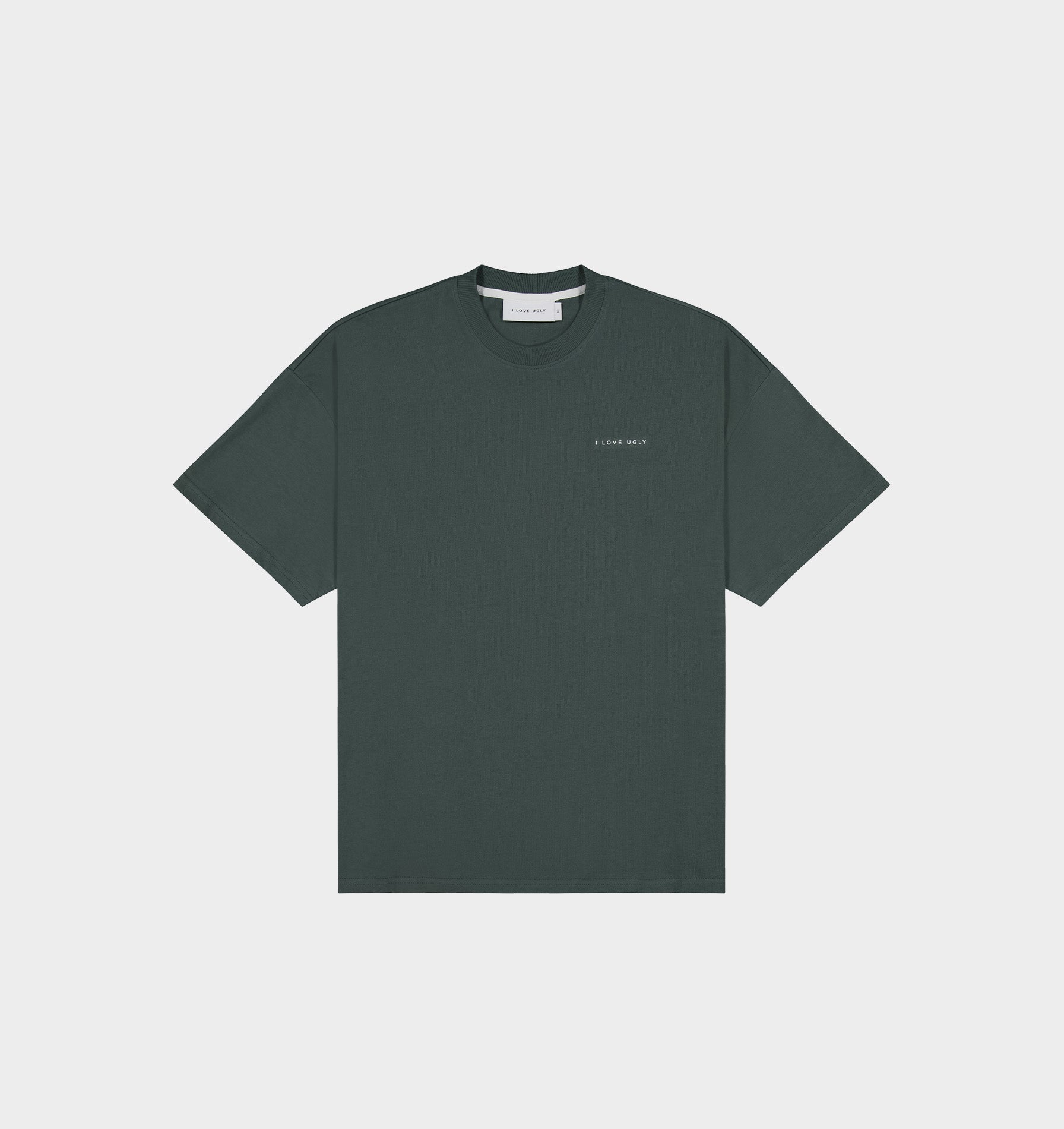 Box Tee - Smokey Green