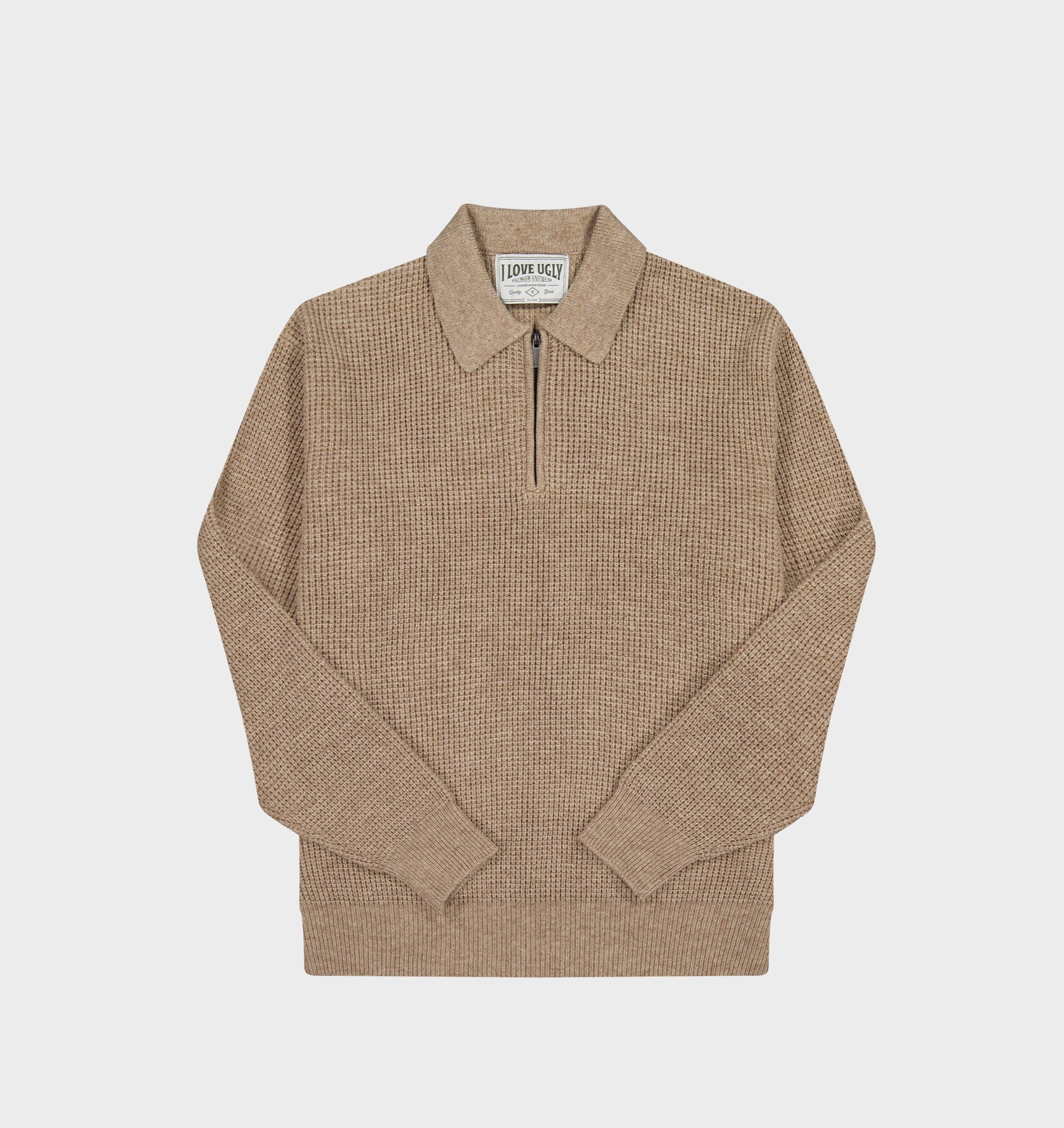 Mario Knit Sweater - Taupe