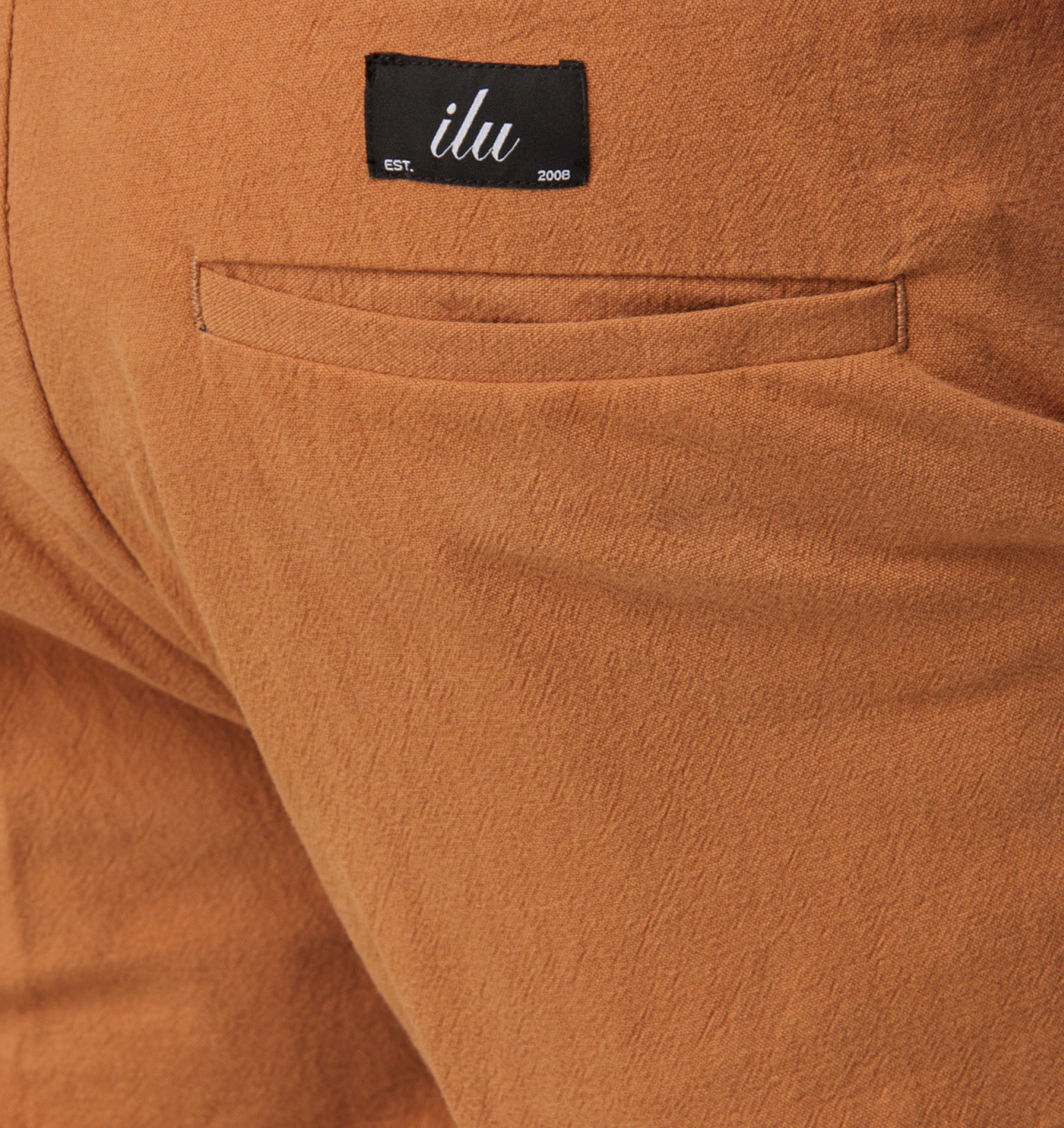 Linen Slim Kobe Pant - Toffee