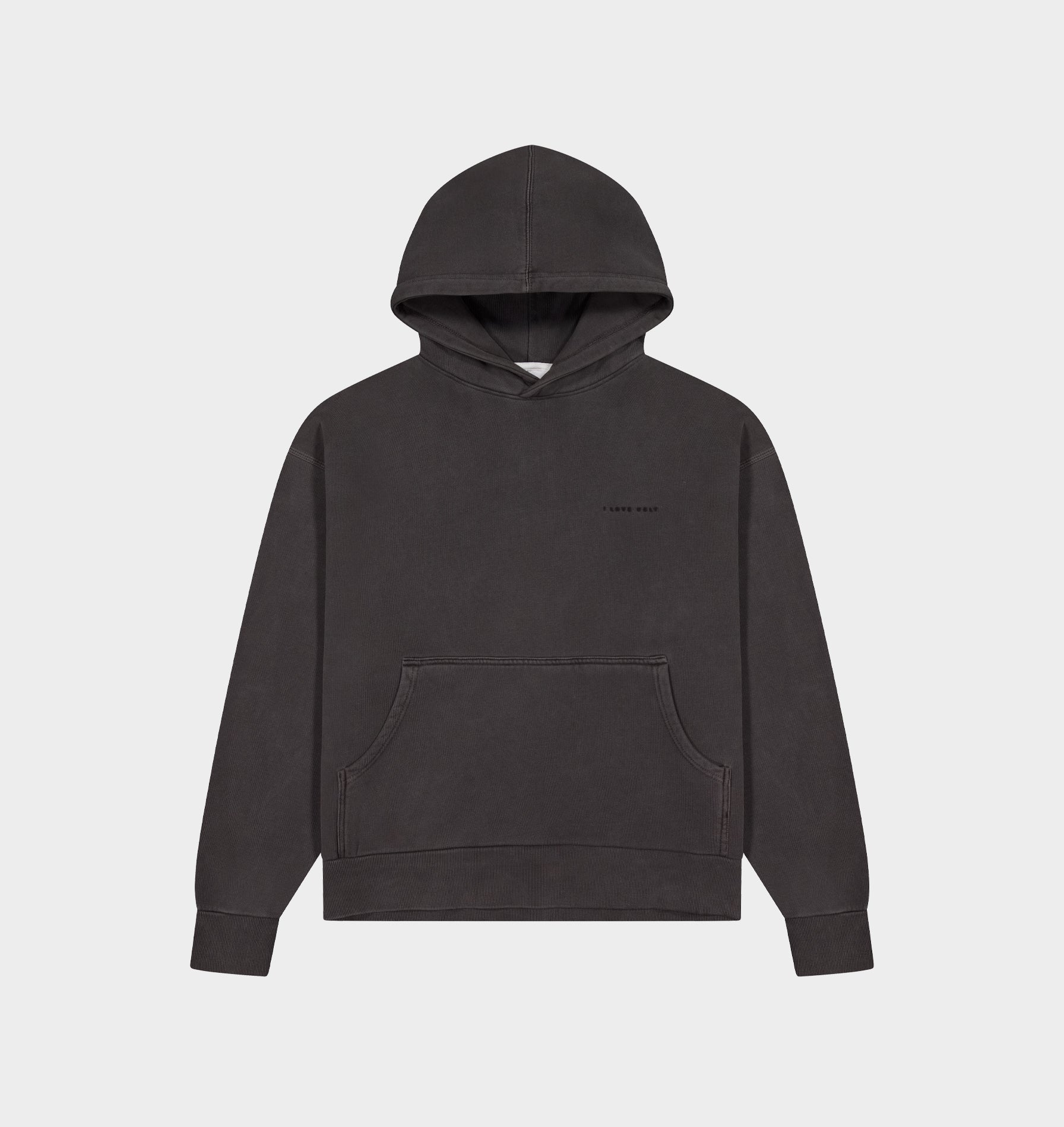 Enzo Cropped Hood - Washed Black