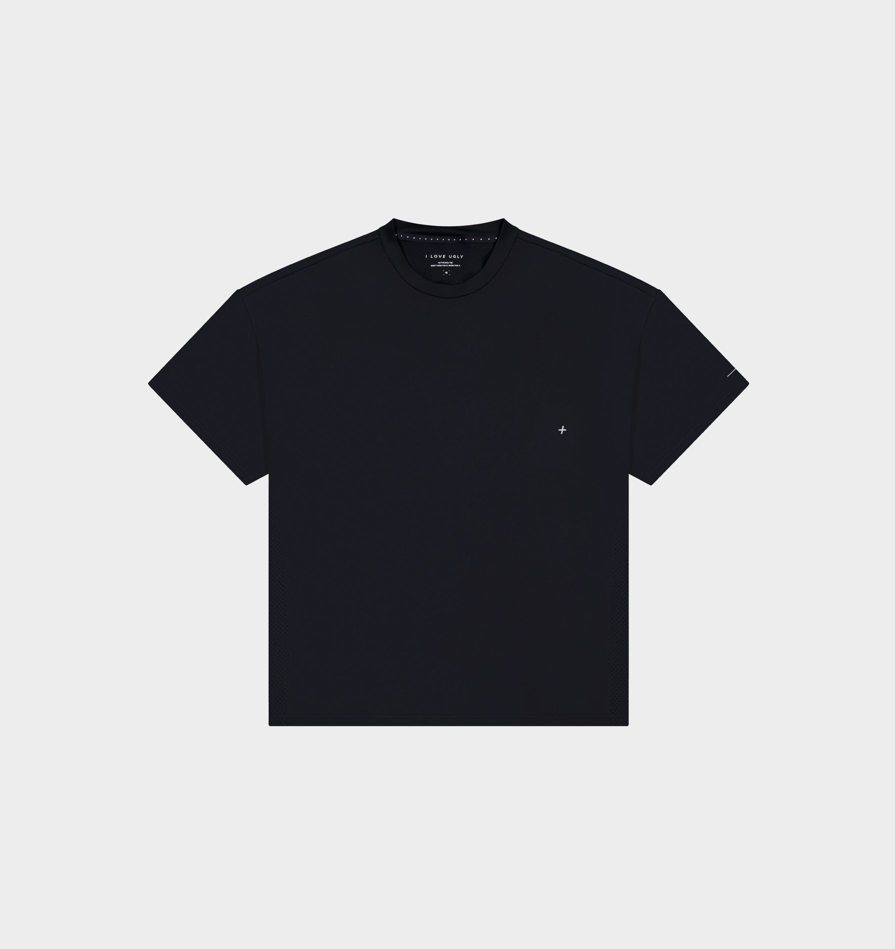 Logo Active Box Tee - Black