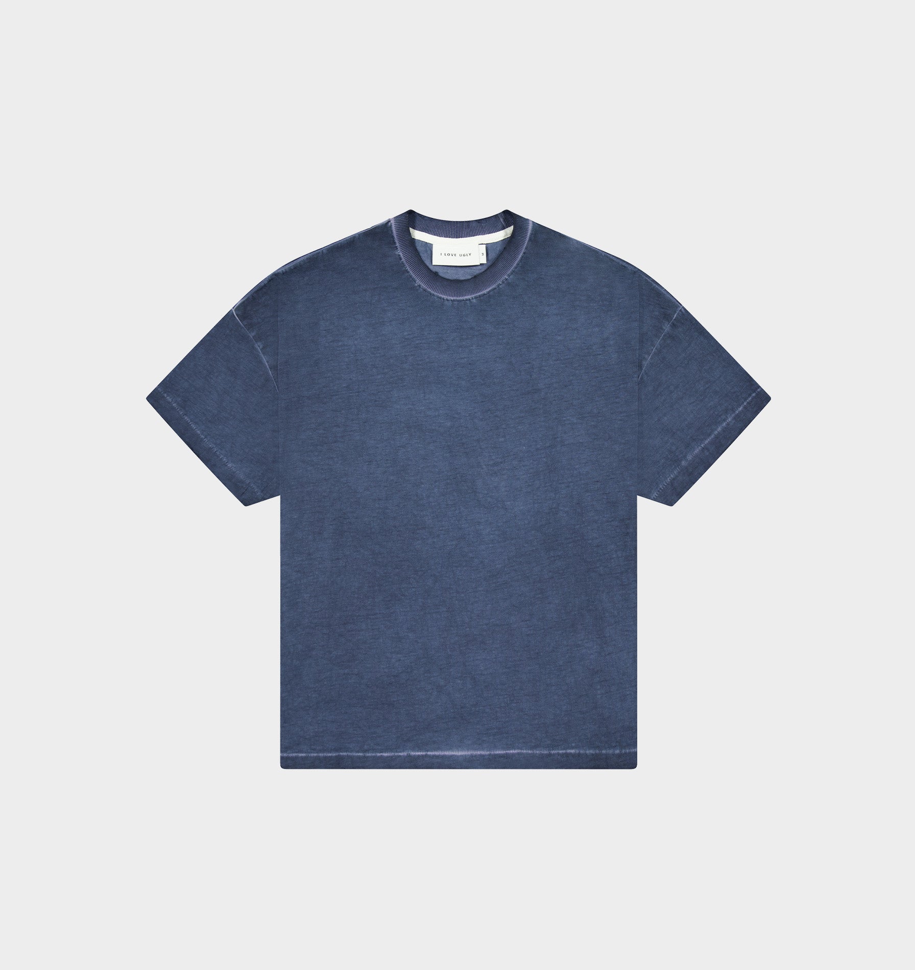 Distressed Lewi Tee - Dirty Navy