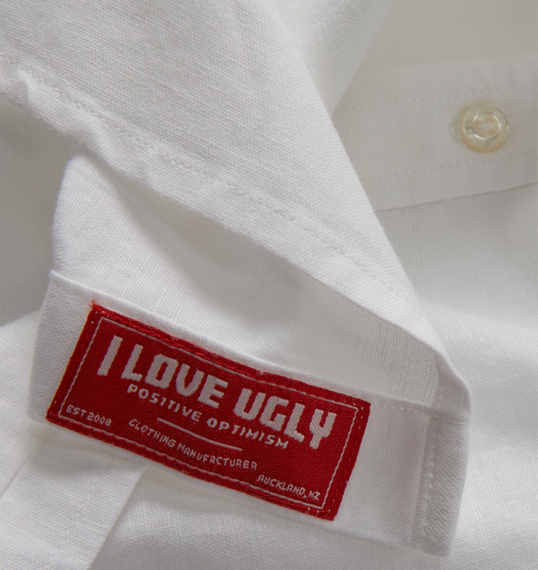 Linen Wallace LS Shirt - White