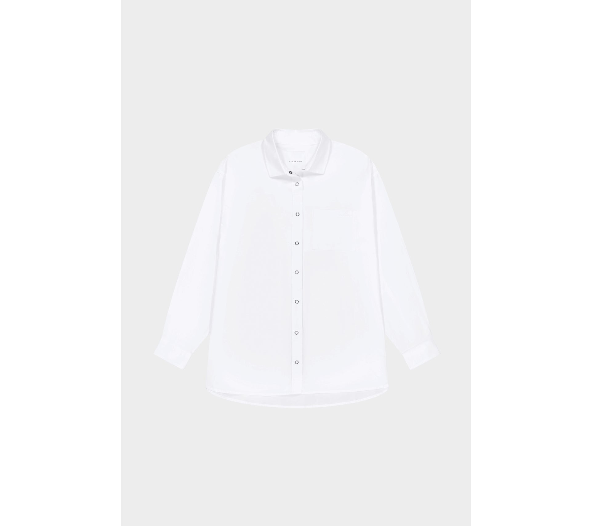 Ridge Oversized Shirt - White