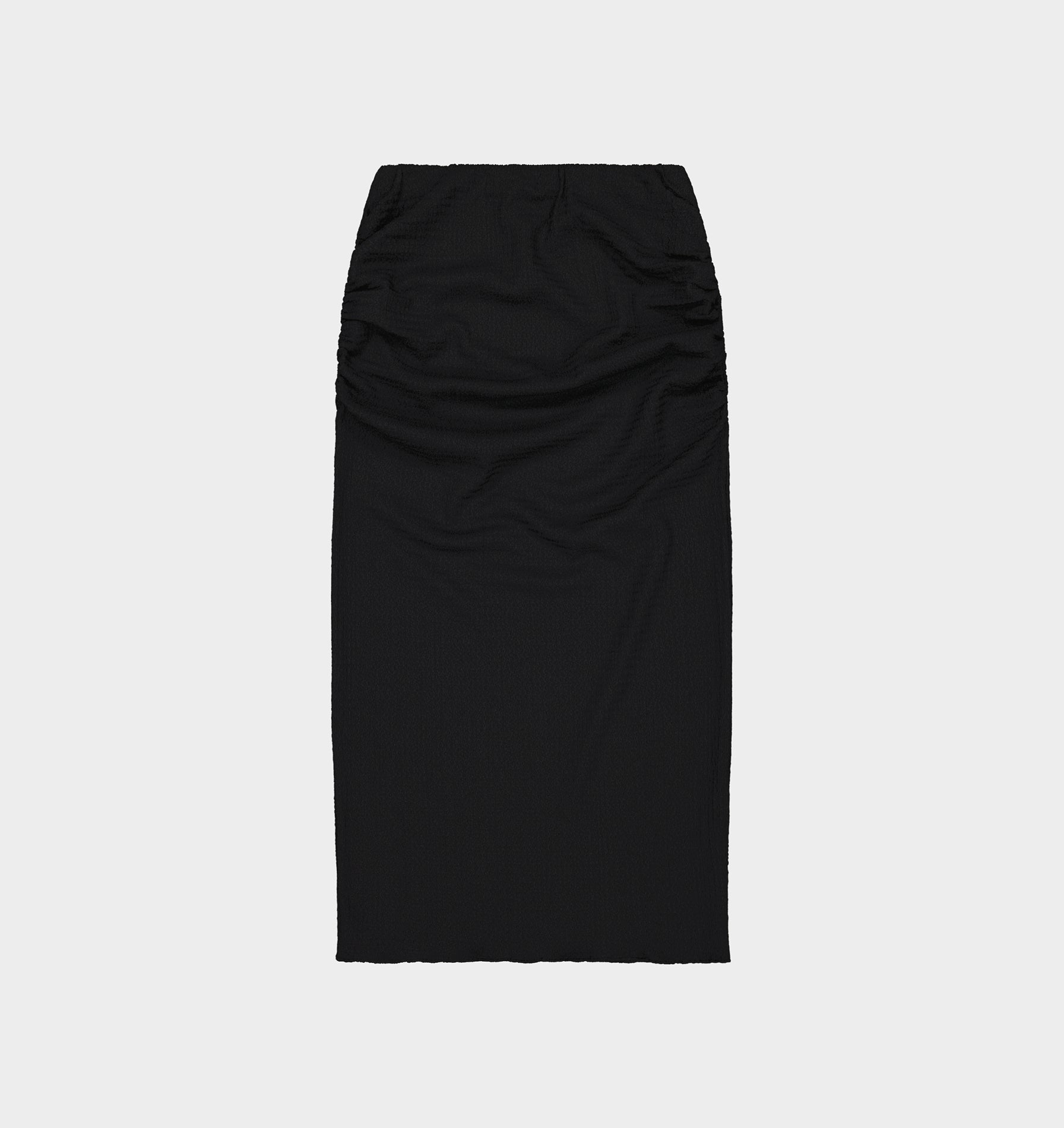 Paris Textured Skirt - Black