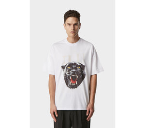 Panther Box Tee - White