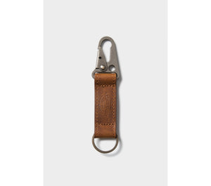 Leather Key Clip - Espresso