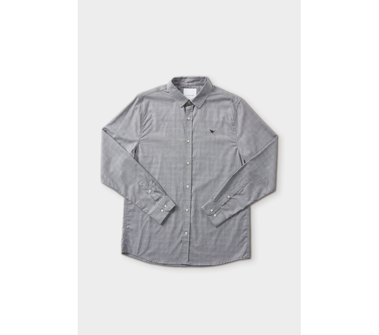 Wallace LS Shirt - Blk/Wh Check